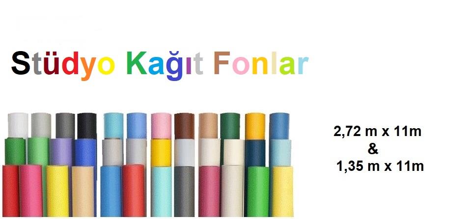 Grace Stüdyo Kağıt Fon 2,72 m x 11m - Light Blue 059                                                        