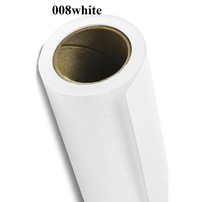 Grace Stüdyo Kağıt Fon 2,72 m x 11m - Süper White 008