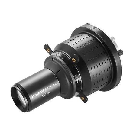 JINBEI  DP-Ø6 Focus Optik Snoot 150mm Lens ve Renkli Jellerle