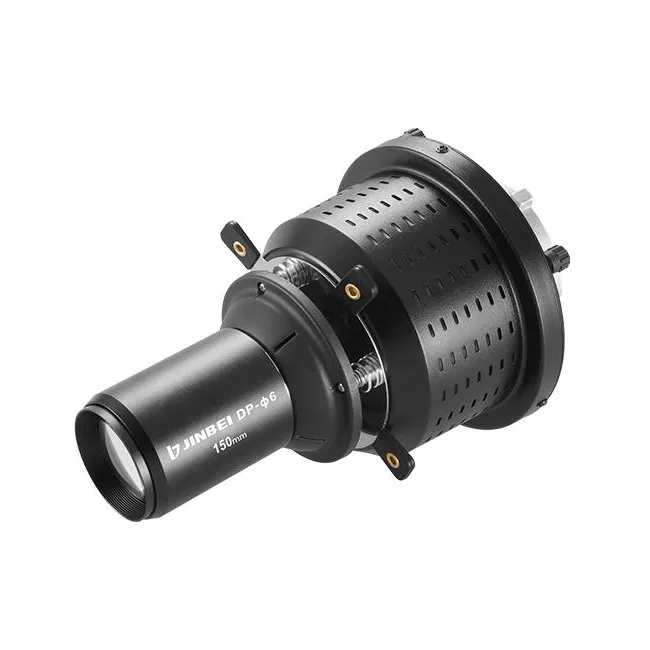 JINBEI  DP-Ø6 Focus Optik Snoot 150mm Lens ve Renkli Jellerle
