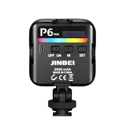 JINBEI P6RGB Mini Cep LED Işık