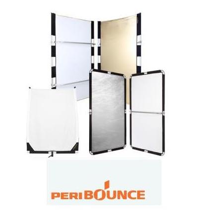 Peri Bounce 1.1x1.7m Butterfly Paneli Silver/white Kit