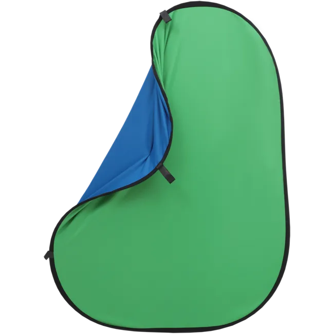 JINBEI 1.5 * 2m Chromakey Yeşil / Mavi 2'in1 Kumaş Katlanabilir Arka Plan