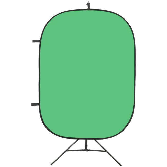 JINBEI 1.5 * 2m Chromakey Yeşil / Mavi 2'in1 Kumaş Katlanabilir Arka Plan