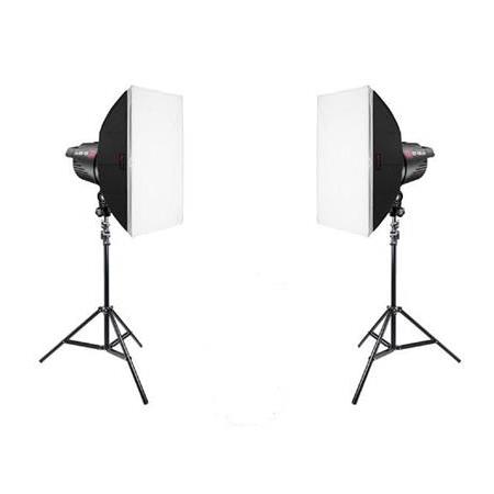 JINBEI EFII-60 COB LED Video Işığı 2'li Set  5500K