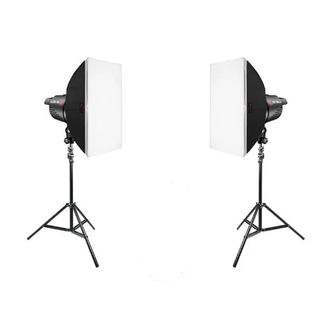 JINBEI EFII-60 COB LED Video Işığı 2'li Set  5500K