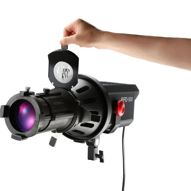 JINBEI EFD-500 LED AC/DC 5500K Video Işığı 2'li Set