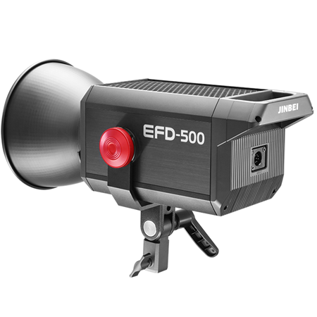 JINBEI EFD-500 LED AC/DC 5500K Video Işığı 2'li Set