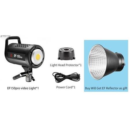 JINBEI EF-150pro COB LED Video Işığı 5500K