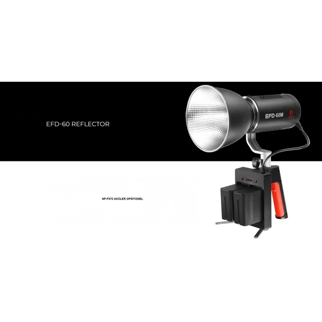 JINBEI EFD-60M LED Video Işığı 5500K
