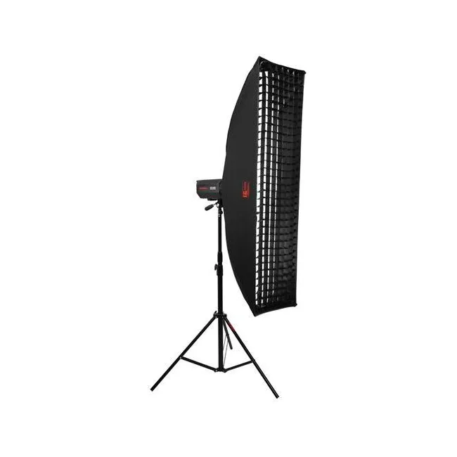 JINBEI KE-40x180cm Hızlı Açılan Strip softbox Gridli