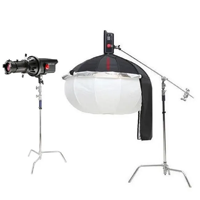 JINBEI EFD-500 LED AC/DC 5500K Video Işığı 2'li Set